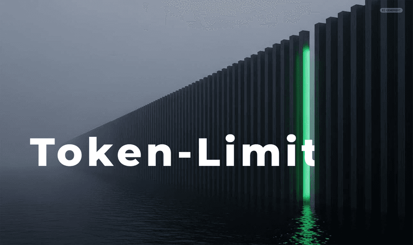 Eine Million Token gehen hinein, nur viertausend werden geprüft