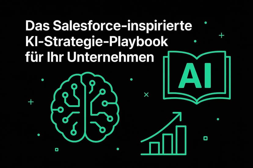 Das Salesforce-inspirierte KI-Strategie-Playbook für Ihr Unternehmen