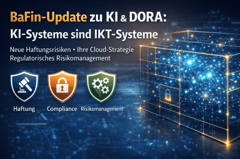 BaFin-Update zu KI & DORA